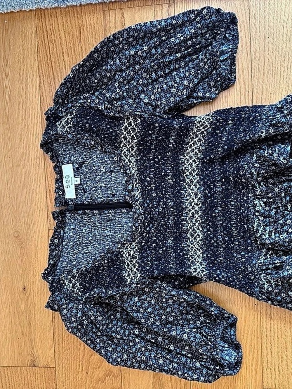 Sea New York Rosita Smocked Top